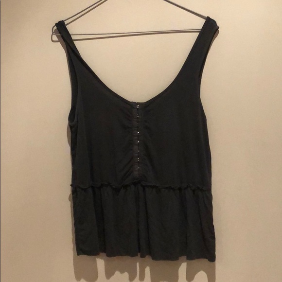 American Eagle Outfitters Tops - Baby Doll Dark Grey Tank
